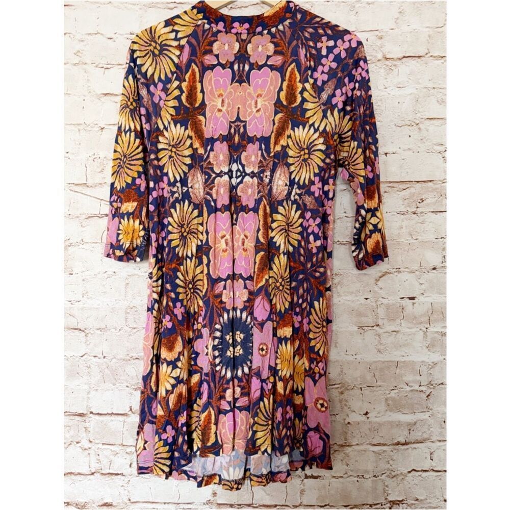 Free People fiesta floral tunic dress